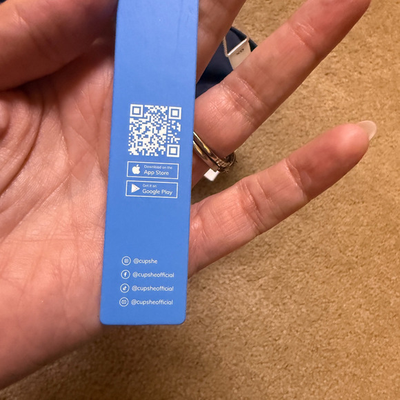 CUPSHE Navy Blue One Piece Swimsuit Size 0X NWT Tummy Control - Picture 7 of 8